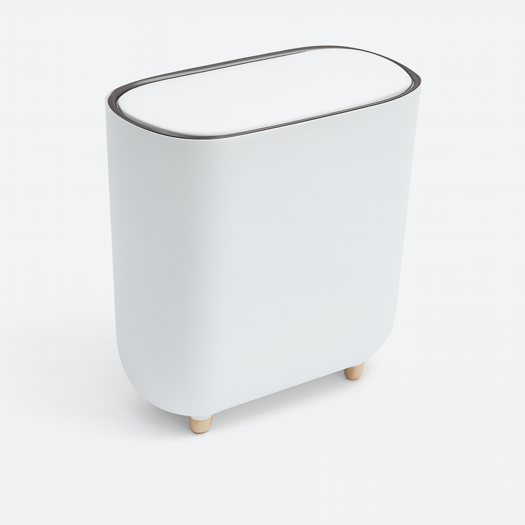 Lixeira com Tampa de Pressão Antiodor e Coleta Seletiva Titan