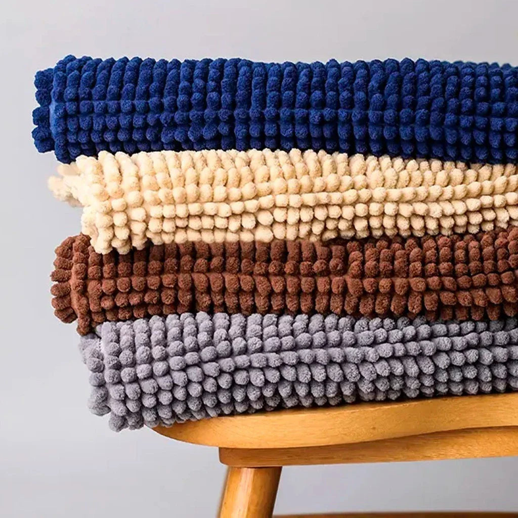 Tapete Para Banheiro de Microfibra Antiderrapante - Casa Titan